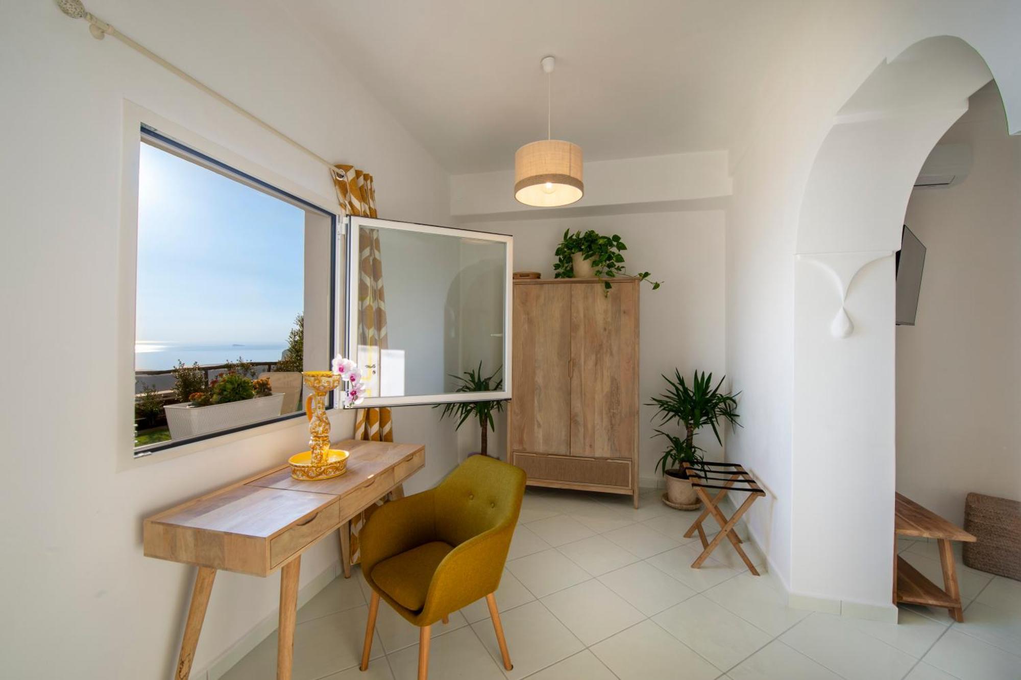 Apartamento Aria Di Mare,Near Elevator, Few Steps, Parking, Garden Positano Exterior foto